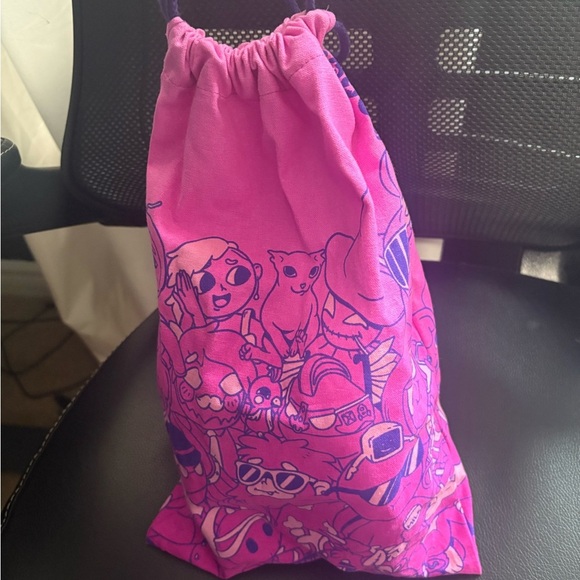 Husky Cute Plush with Pink Bag  Gone to The Snow  Shelby plush - NWT - Picture 2 of 6